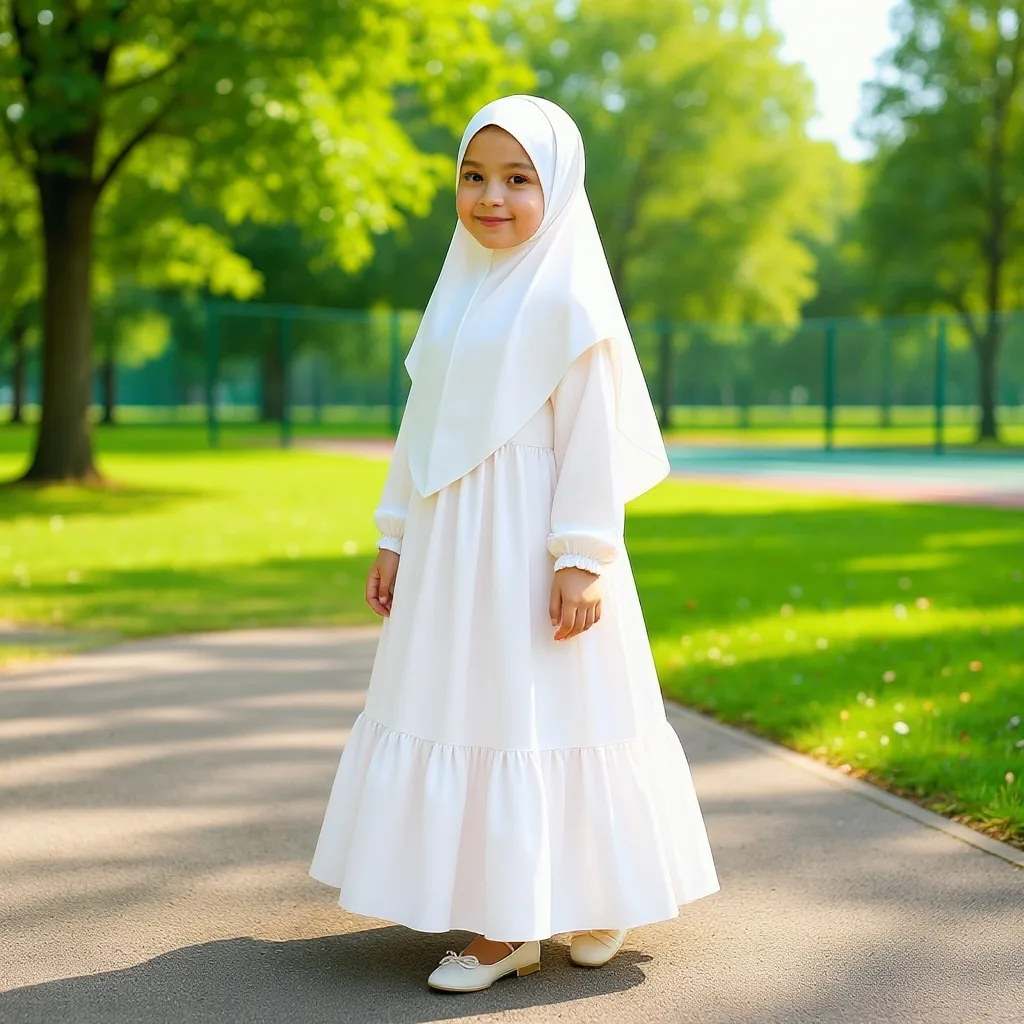 Kids Abaya Collection Borqa KCA108