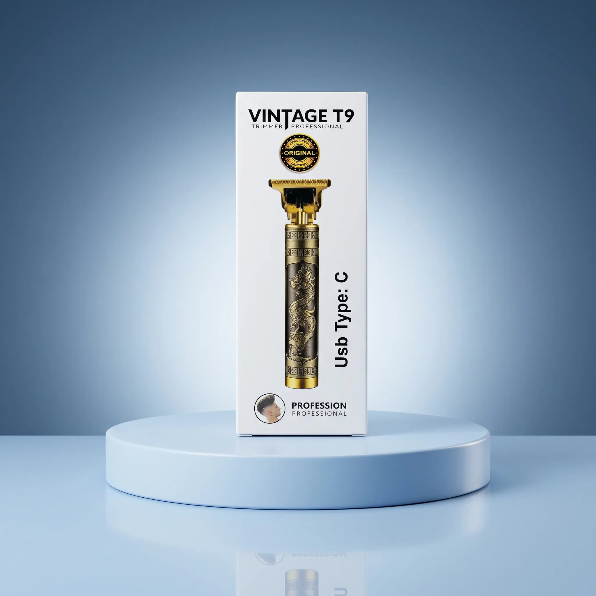 Vintage T9 Professional Trimmer - Golden
