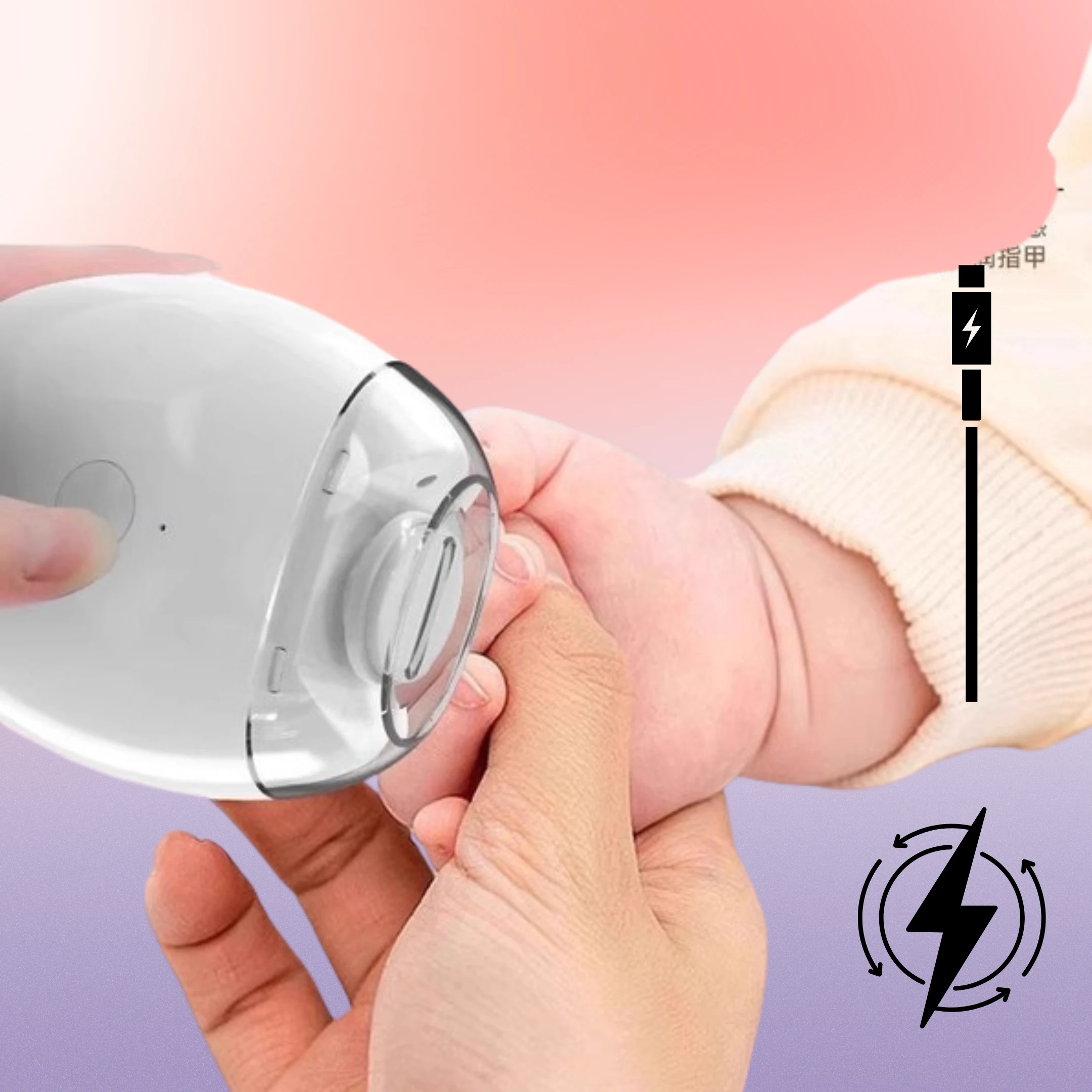 Rechargeable Electric Nail Clipper