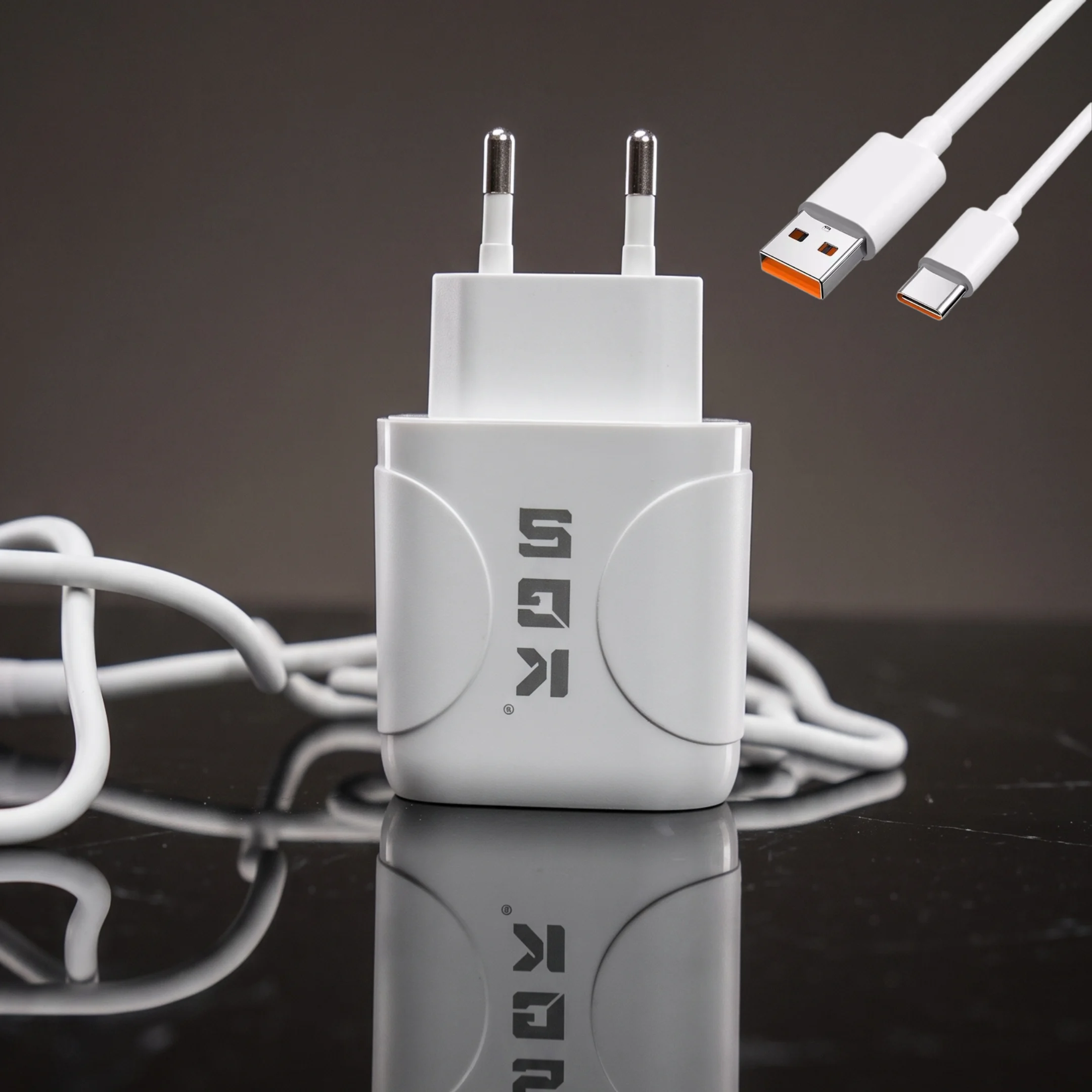 KGS K-101 21W Fast Charger with Type-C Cable