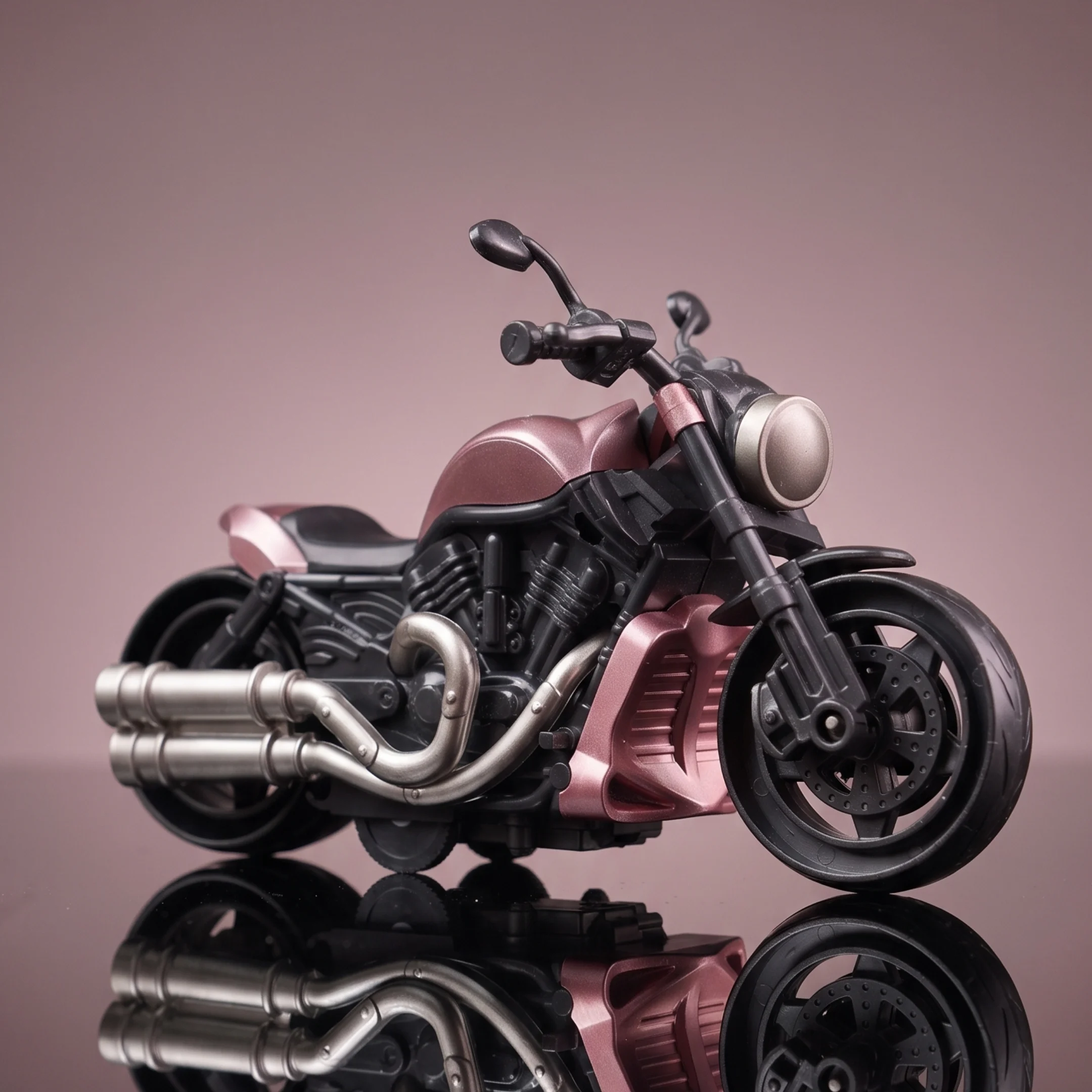 Super Harley Toy Motorcycle - Pink